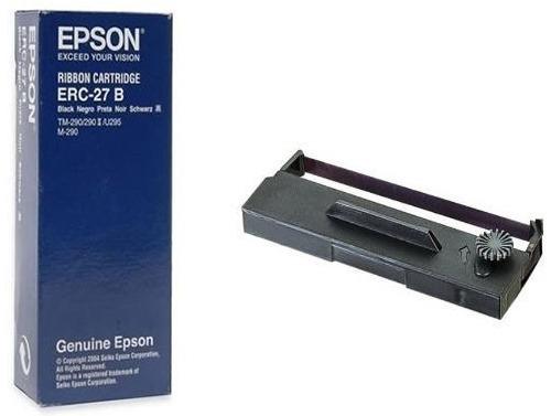 картинка Черный риббон-картридж Epson C43S015366 Ribbon Cartridge TM-U290/II, -U295, M-290, black от магазина itmag.kz