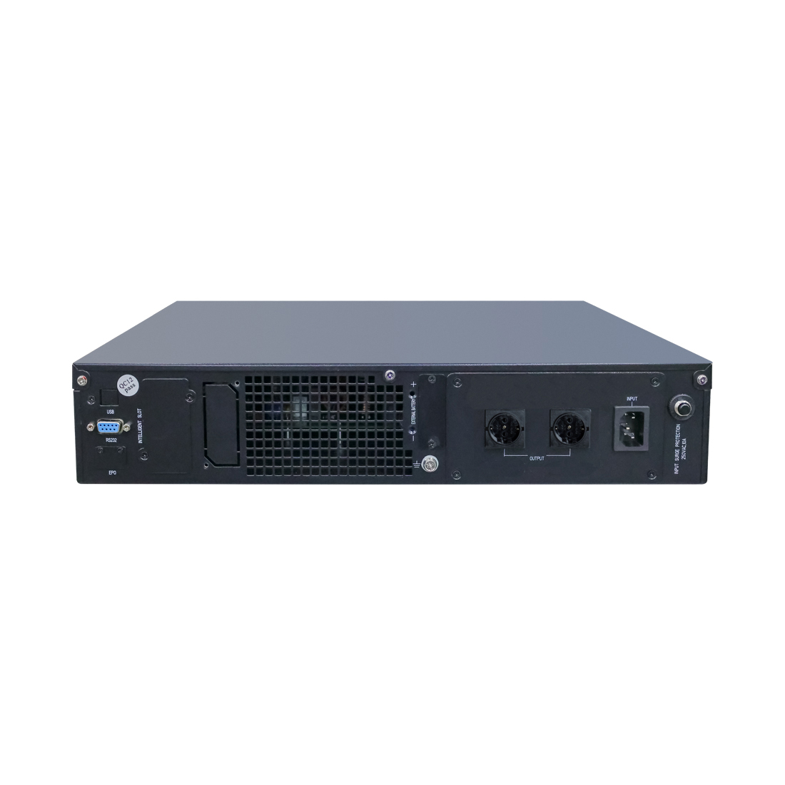 Источник бесперебойного питания SVC 2000VA, 2000W, Black (RT-2KLN-LCD) фото
