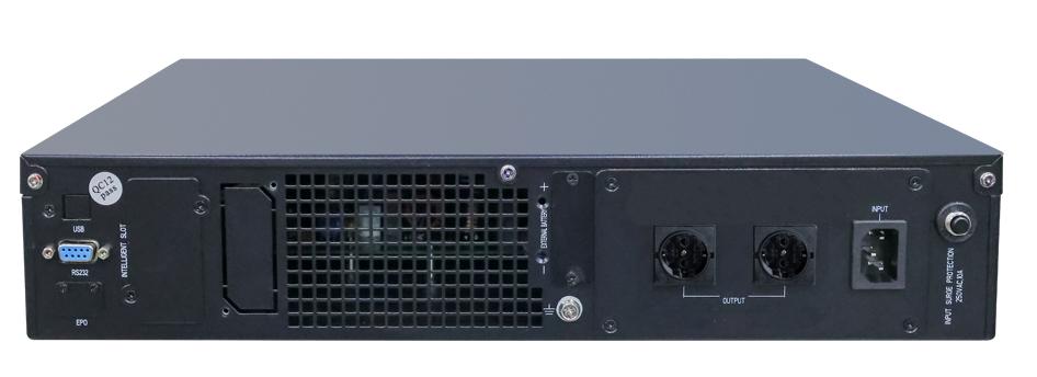 Источник бесперебойного питания SVC 1000VA, 1000W (RT-1KLN-LCD) фото
