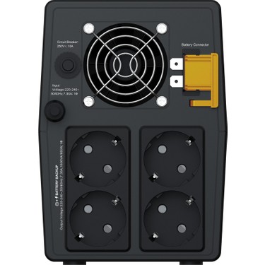 Источник бесперебойного питания APC BVG1600I-GR 230V, AVR, 4 Schuko Sockets (BVG1600I-GR) фото