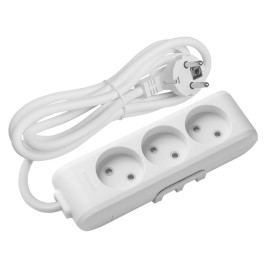 Удлинитель VIKO Multi-Let 3 х 3м без заземления, белый (90112303) фото