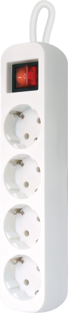 картинка Удлинитель DEFENDER с заземлением и выключателем S430, 3.0 м, 4 розетки от магазина itmag.kz