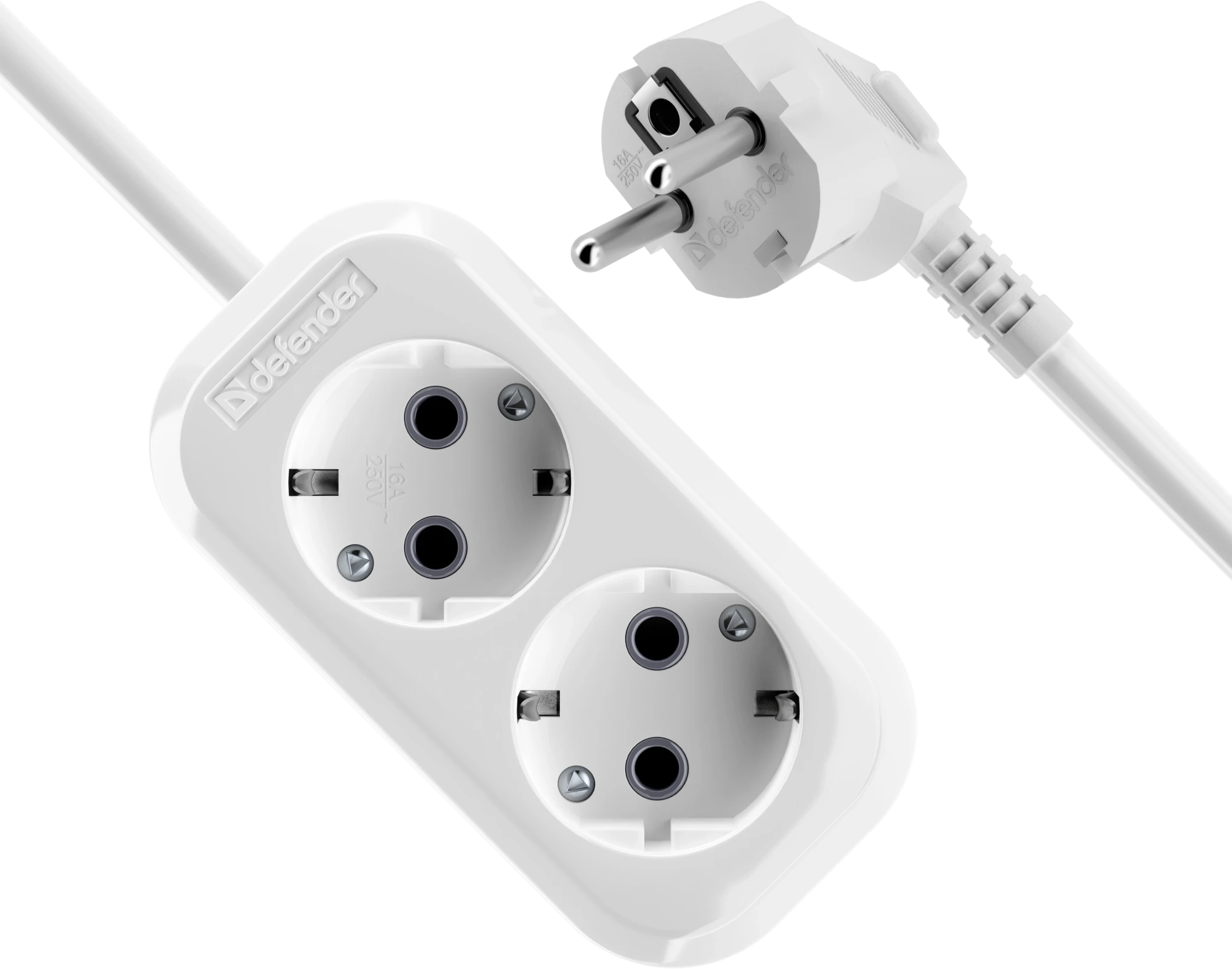 Удлинитель Defender R320, 2м, White (99365) фото