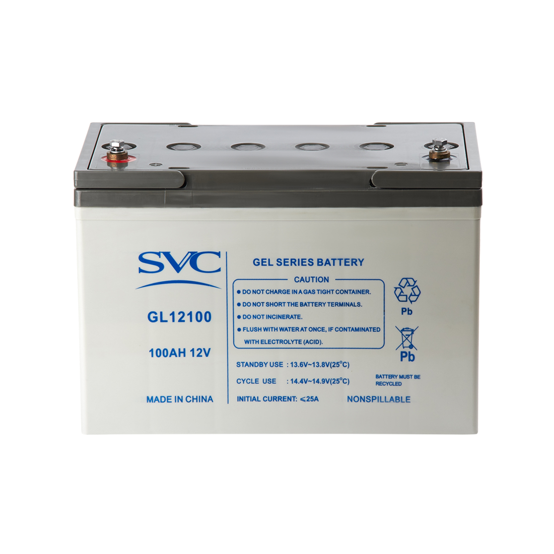 картинка Аккумуляторная батарея SVC GL12100 12В 100 Ач от магазина itmag.kz