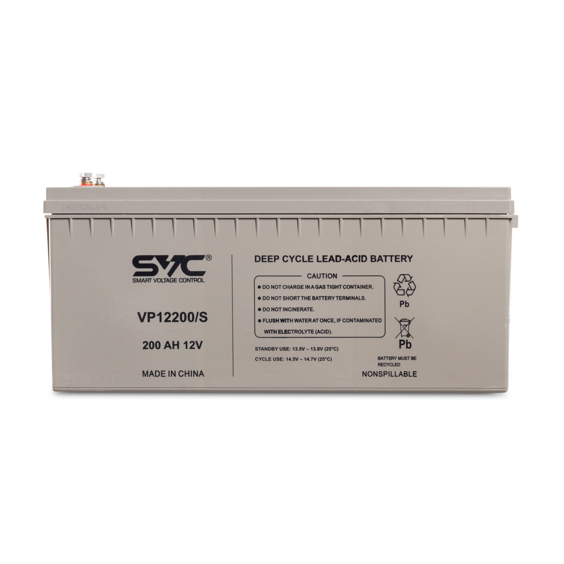 Аккумуляторная батарея SVC VP12200/S 12В 200 Ач (VP12200/S) фото