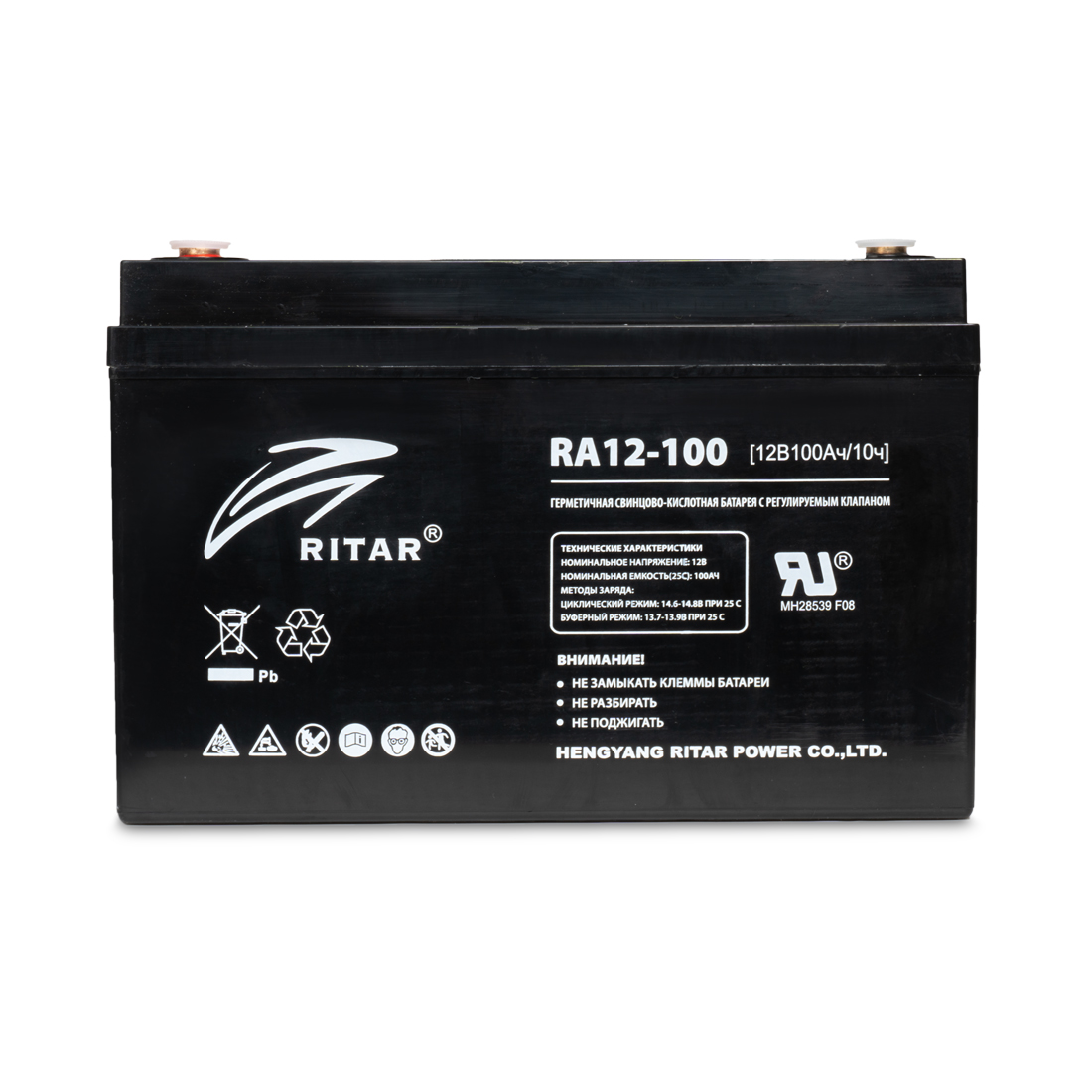 Аккумуляторная батарея Ritar RA12-100 12В 100 Ач (RA12-100) фото