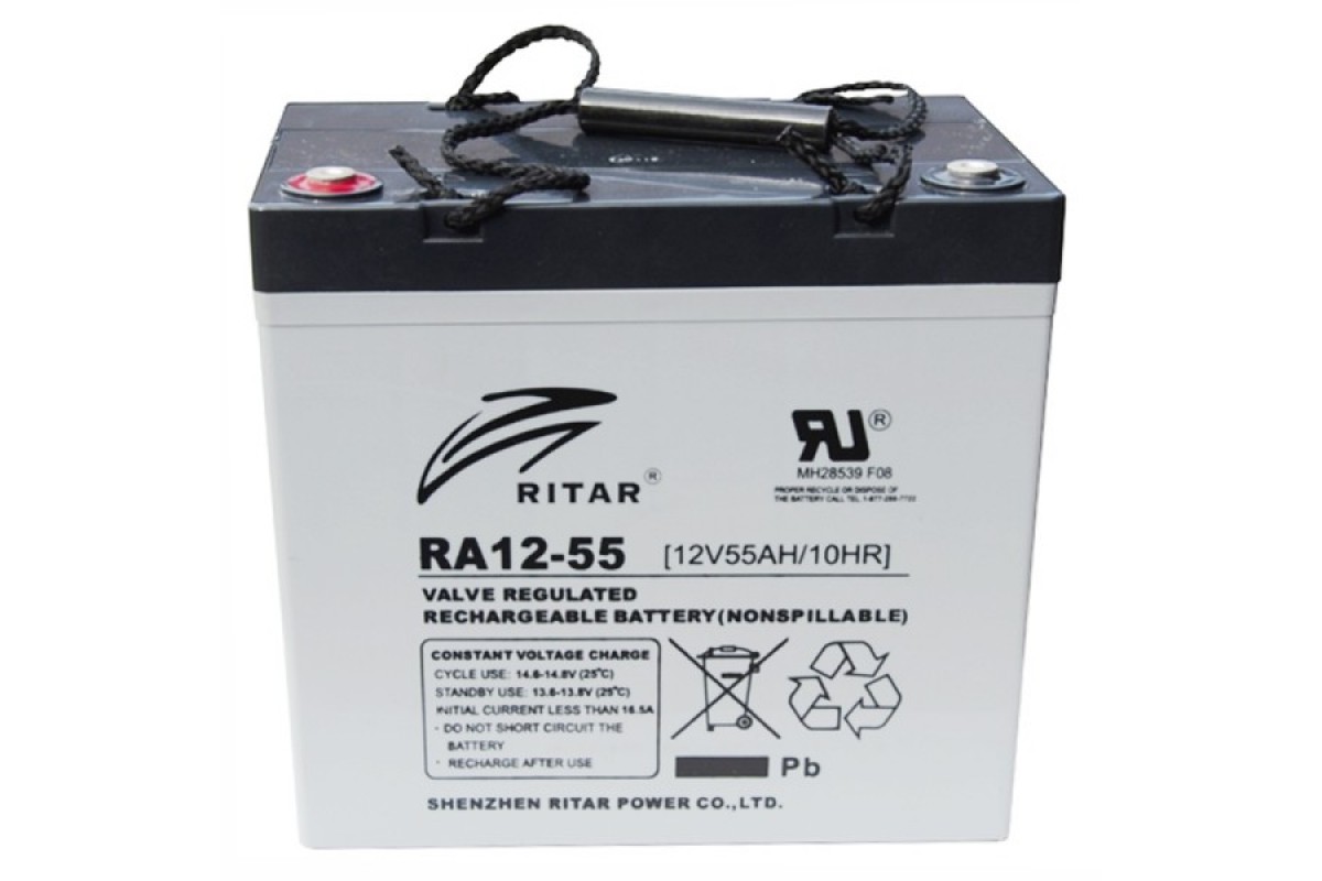 Аккумуляторная батарея Ritar RA12-55 12В 55 Ач (RA12-55) фото