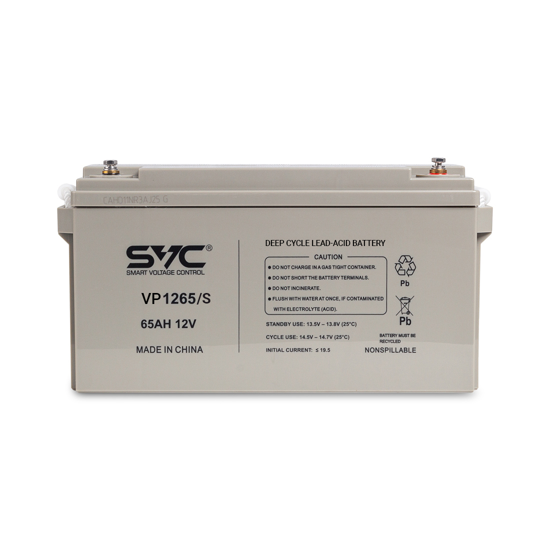 картинка Аккумуляторная батарея SVC VP1265/S 12В 65 Ач (350*165*178) от магазина itmag.kz