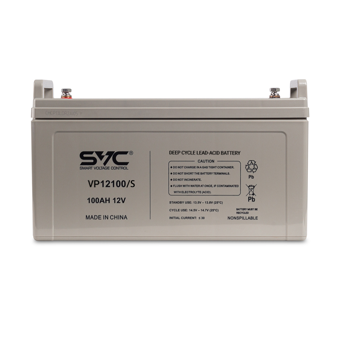 картинка Аккумуляторная батарея SVC VP12100/S 12В 100 Ач (407*172*236) от магазина itmag.kz