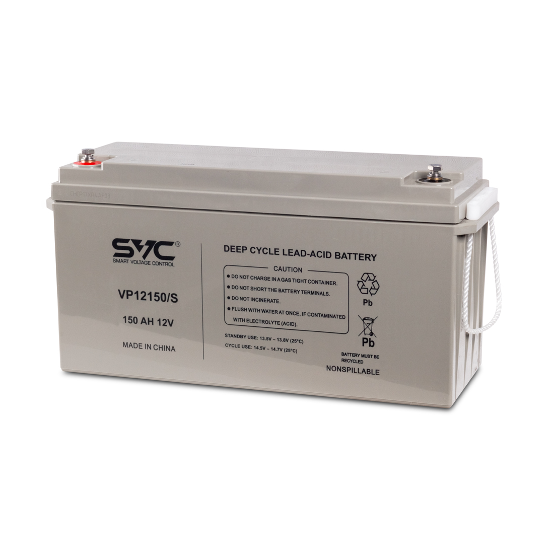 картинка Аккумуляторная батарея SVC VP12150/S 12В 150 Ач (485*172*240) от магазина itmag.kz