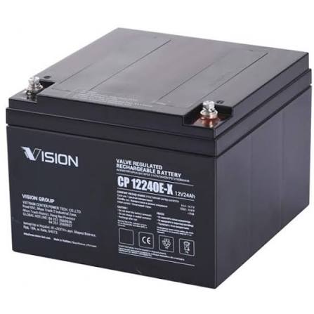 Аккумулятор для ИБП Vision c емкостью 12В 24Ач (CP12240E-X 12V24AH) фото
