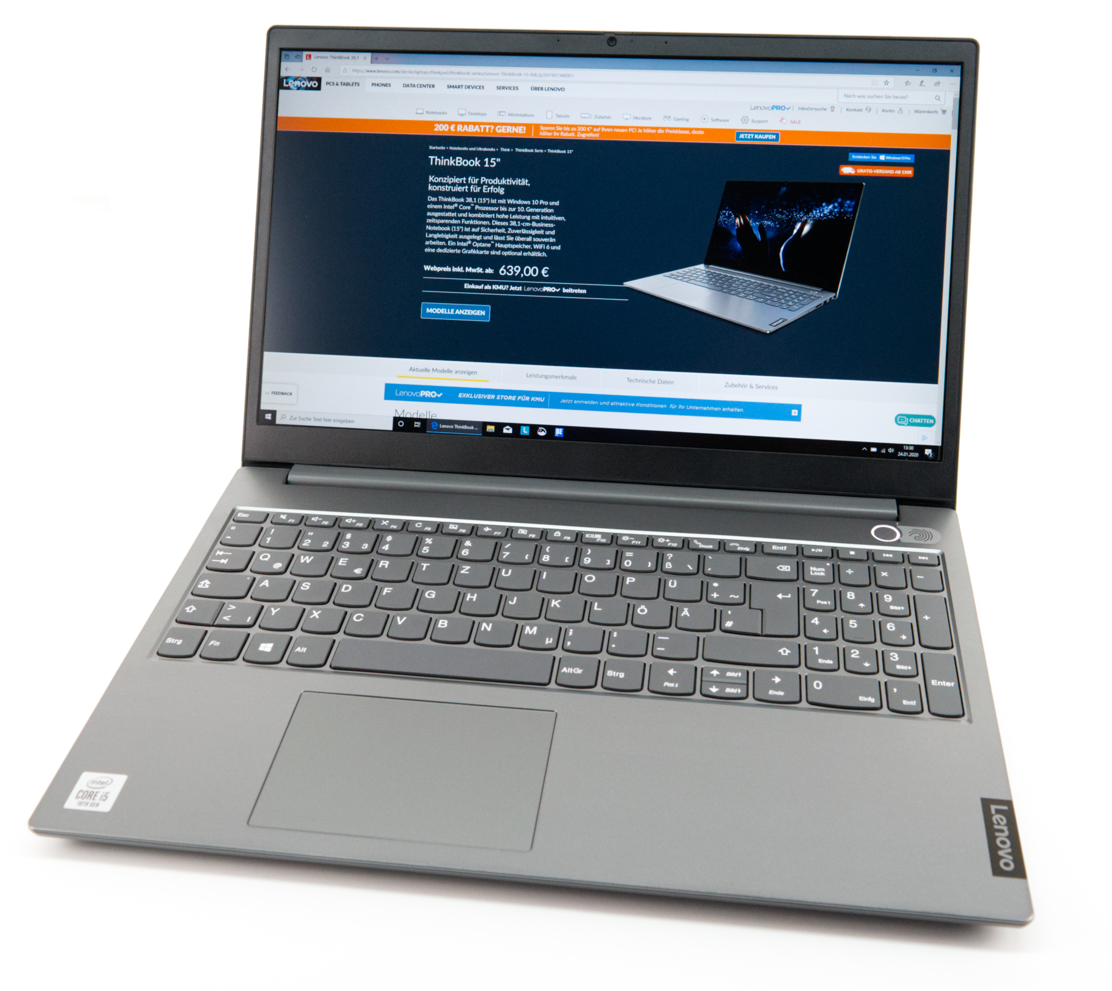 картинка Ноутбук Lenovo ThinkBook 15 G2 ITL (20VE00FPRU) от магазина itmag.kz