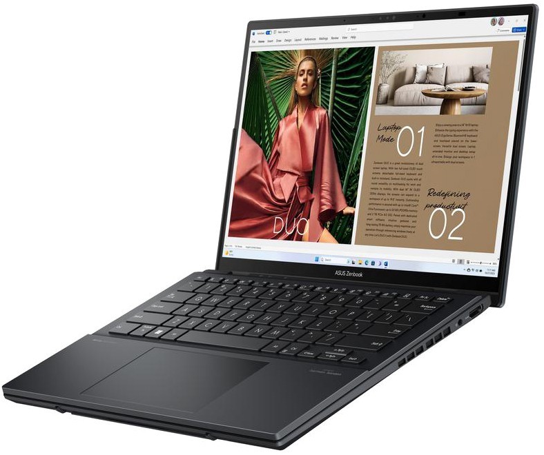 Ноутбук ASUS Zenbook Duo UX8406CA-QL453W 14" (90NB14X1-M00U00) фото