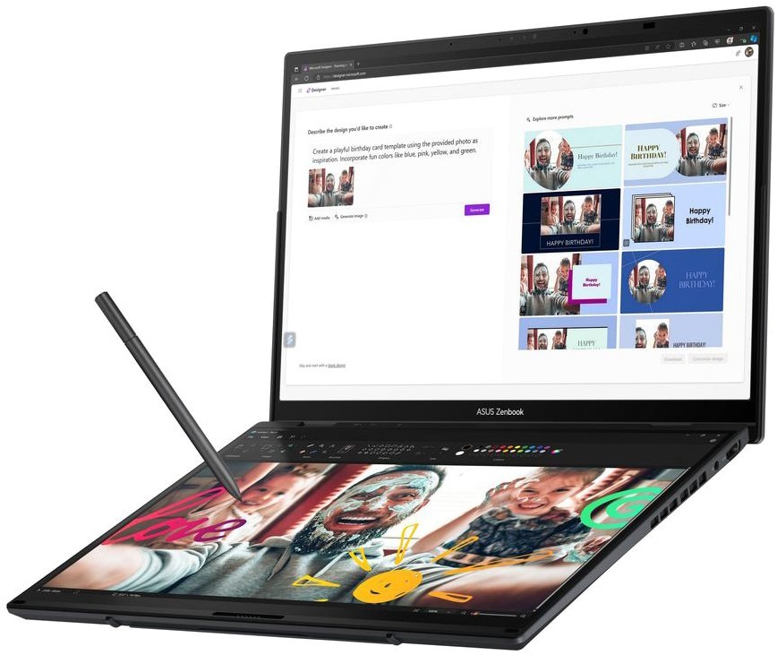 Ноутбук ASUS Zenbook Duo UX8406CA-QL453W 14" (90NB14X1-M00U00) фото