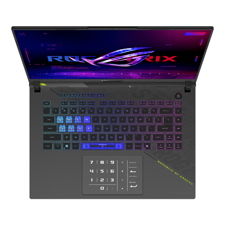 Ноутбук Asus ROG Strix G16 G614PW-TS186W 16", Eclipse Gray  (90NR0QK7-M009T0) фото