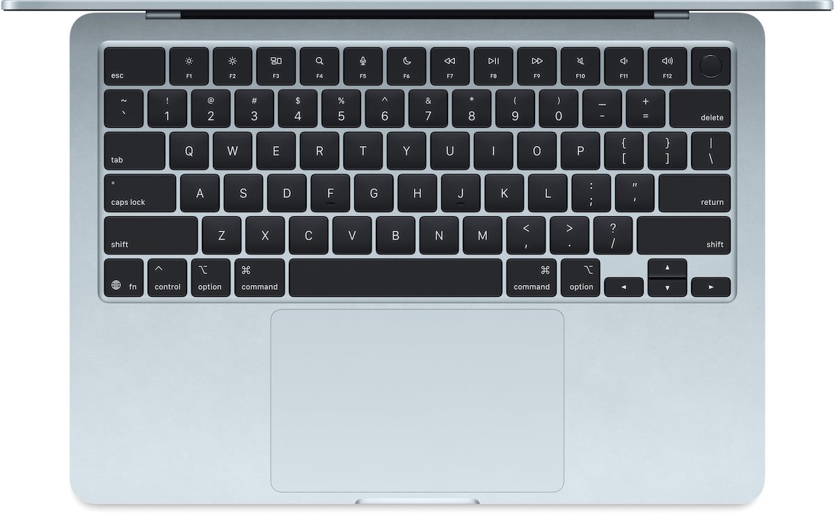 Ноутбук MacBook Air 13-inch, M5 - Sky Blue (Z1L900262) фото