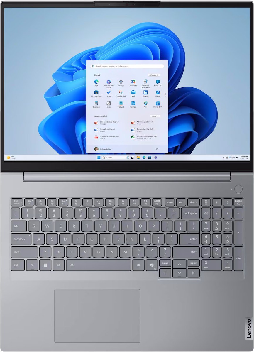 Ноутбук Lenovo ThinkBook 16 Gen 9 16" (21US000UFW) фото
