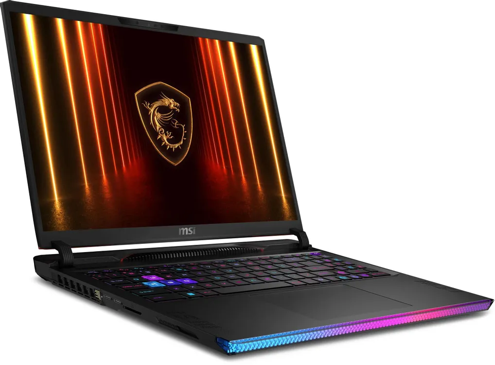 Ноутбук MSI Raider 16 HX AI A2XWHG-816XKZ 16", Black (Raider 16 HX AI A2XWHG-816XKZ) фото