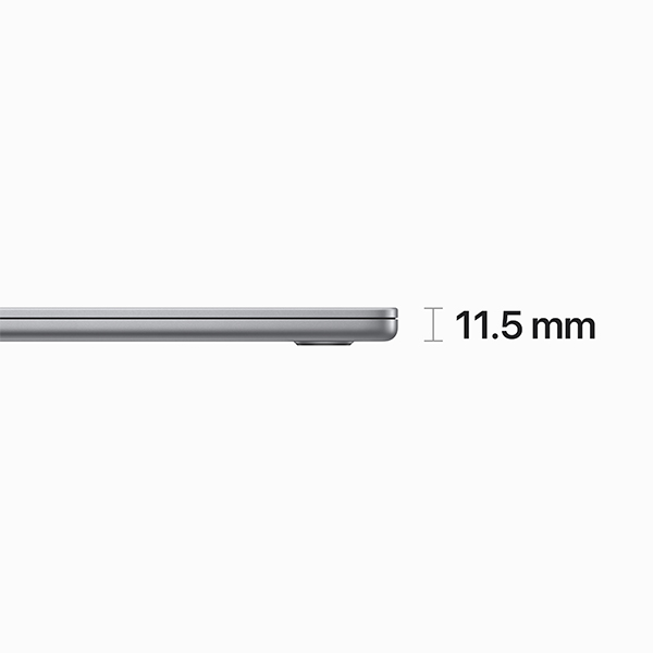 картинка Ноутбук Apple  MacBook Air 15  Space Grey  M385SUM (MRYN3RU/A) от магазина itmag.kz