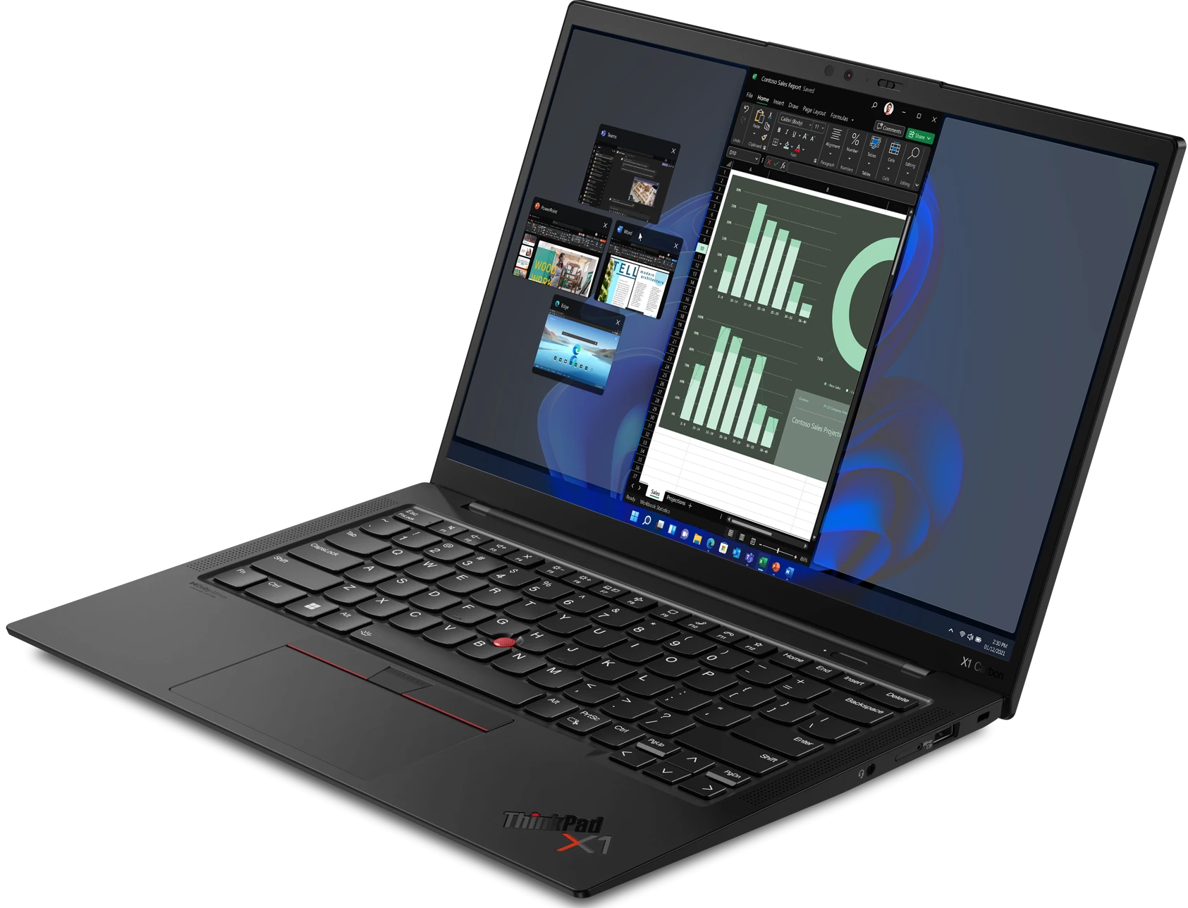 картинка Ноутбук Lenovo ThinkPad X1 Carbon Gen 10 (21CB004GRT) от магазина itmag.kz