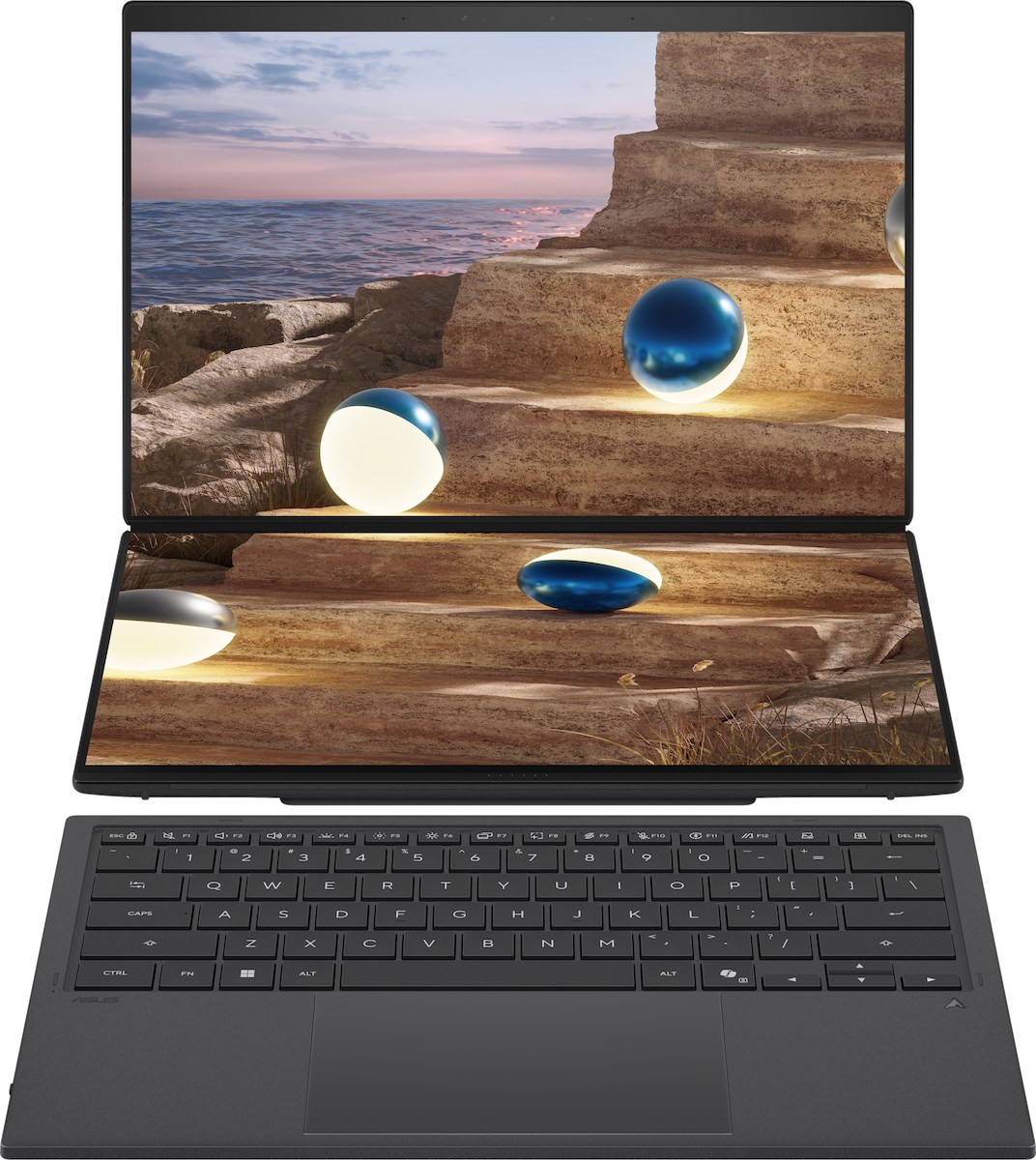 Ноутбук ASUS Zenbook Duo UX8407AA-SN046W 14" (90NB16V1-M00JX0) фото