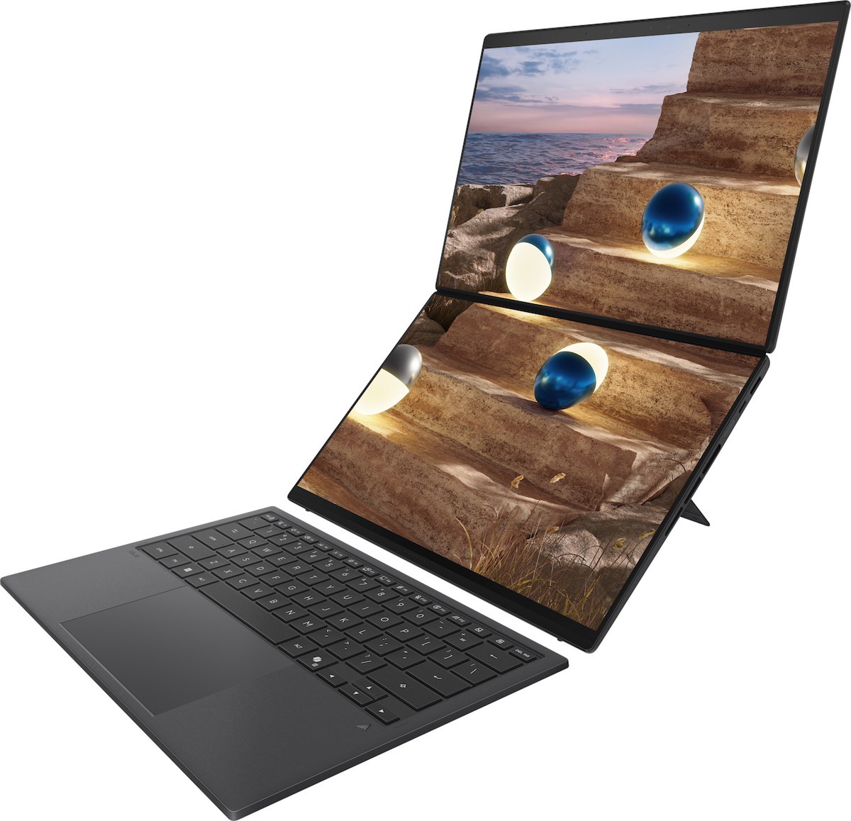 Ноутбук ASUS Zenbook Duo UX8407AA-SN046W 14" (90NB16V1-M00JX0) фото