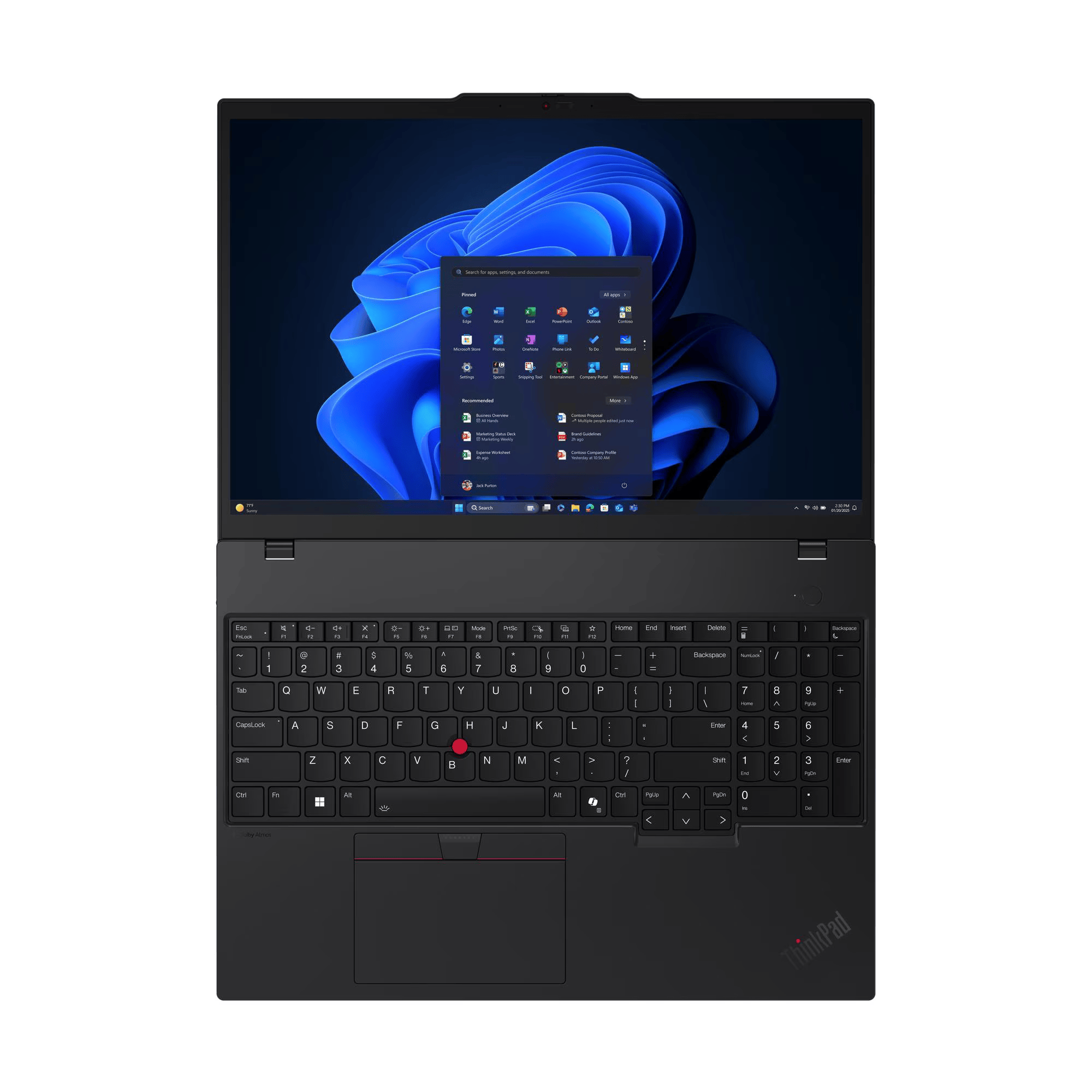 Ноутбук Lenovo ThinkPad T16 G4 (21QE003AFW) фото