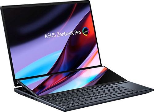 картинка Ноутбук Asus ZenBook Pro 14 Duo OLED UX8402VU-P1036W (90NB10X2-M003C0) от магазина itmag.kz