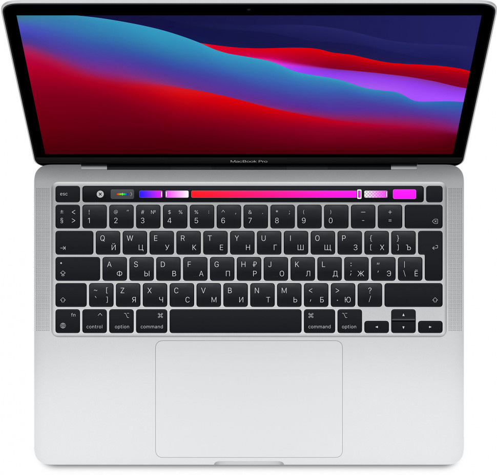 картинка Apple MacBook Pro 13 Late 2020 Silver (MYDA2LL/A) от магазина itmag.kz