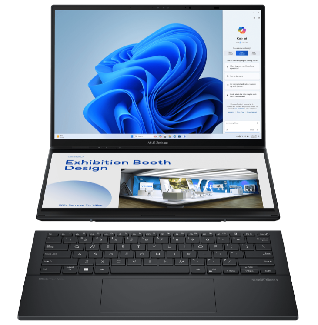 картинка Ноутбук Asus Zenbook Duo OLED UX8406MA-QL316W (90NB12U1-M00FW0) от магазина itmag.kz