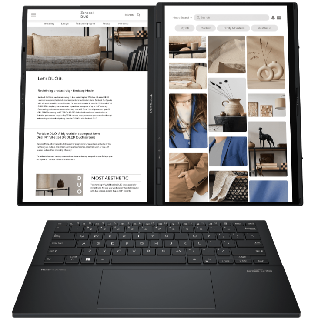 картинка Ноутбук Asus Zenbook Duo OLED UX8406MA-QL316W (90NB12U1-M00FW0) от магазина itmag.kz