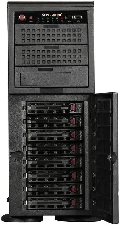 Сервер Tower Supermicro CSE-745BTQ-R920B/H12DSI-N6 (4UTR745H12DSI-7543) фото