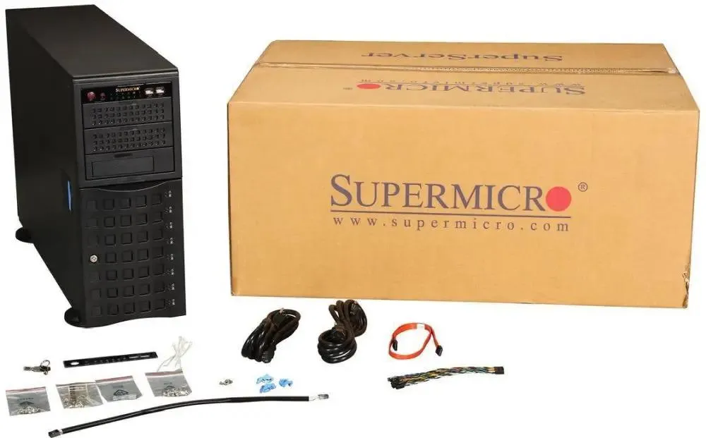 Сервер Tower Supermicro CSE-745BTQ-R920B/H12DSI-N6 (4UTR745H12DSI-7543) фото