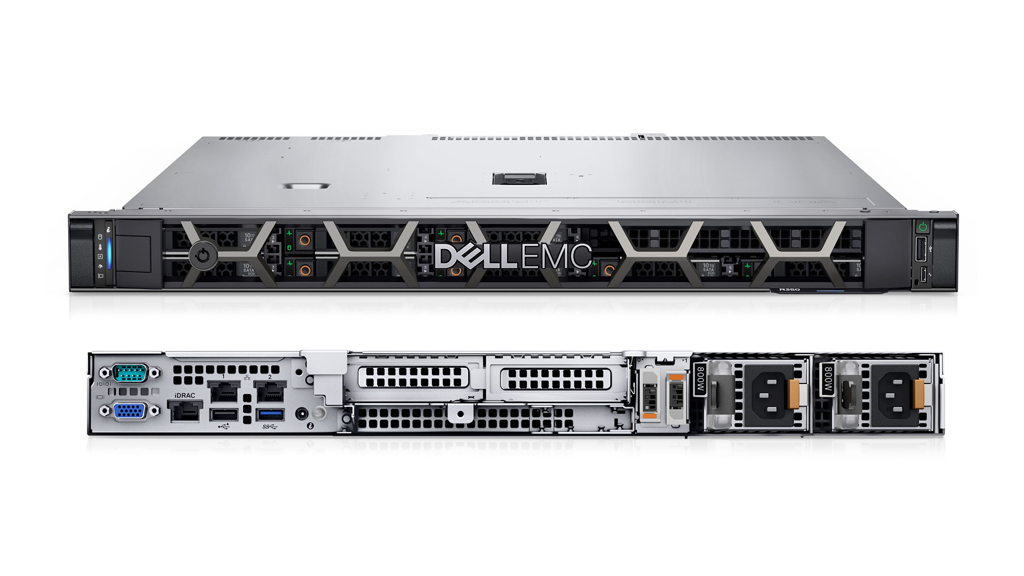 картинка Сервер Dell PowerEdge R350 4LFF (210-BBRU_4B) от магазина itmag.kz