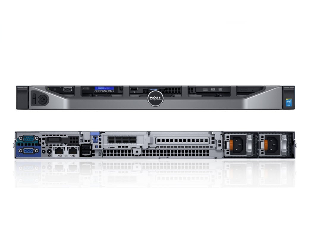 картинка Сервер Dell PowerEdge R330 (210-AFEV) от магазина itmag.kz