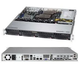 Сервер 1U Rack Supermicro CSE-813MFTQC-505CB/X11SCL-F (1U8132236-001) фото