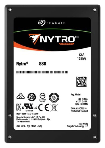 картинка Твердотельный накопитель 800GB SSD Seagate Nytro 3531 2.5” SAS 12GB/S (XS800LE70004) от магазина itmag.kz