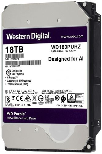 картинка Жесткий диск HDD 18000 Gb Western Digital (WD180PURZ) от магазина itmag.kz