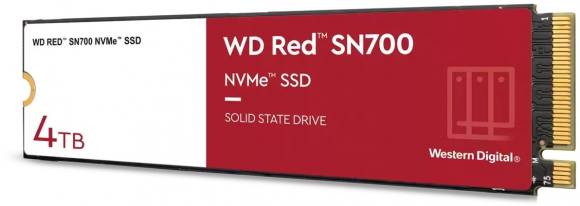 картинка Твердотельный накопитель SSD NAS WD Red SN700 4TB M.2 2280-D5-M PCIe Gen3 x4 NVMe от магазина itmag.kz
