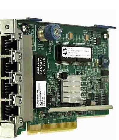 картинка Сетевой адаптер HP Enterprise Ethernet 1Gb 4-port 366FLR Adapter (665240-B21) от магазина itmag.kz