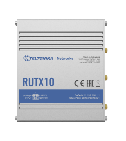 картинка Маршрутизатор TELTONIKA RUTX10 Ethernet (RUTX10000000) от магазина itmag.kz