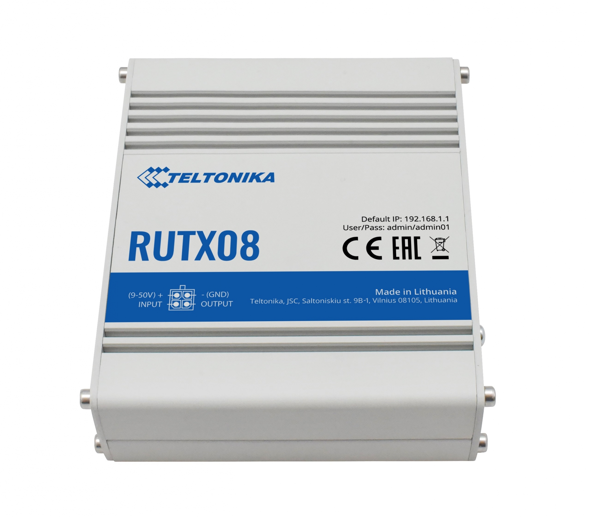 картинка Маршрутизатор TELTONIKA RUTX08 Ethernet (RUTX08000000) от магазина itmag.kz