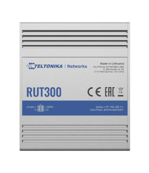 картинка Маршрутизатор TELTONIKA RUT300 Ethernet (RUT300000000) от магазина itmag.kz