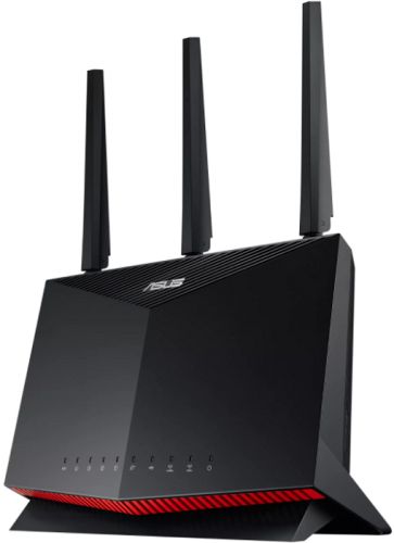 картинка Двухдиапазонный игровой маршрутизатор ASUS RT-AX86S:совместимость с PS 5, AiMesh, 2.5G Ethernet,Adaptive OoS от магазина itmag.kz
