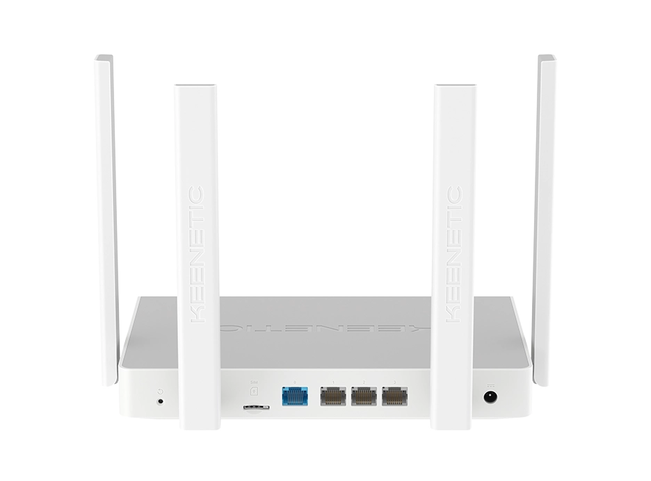 Маршрутизатор беспроводной AC1200 GbE Keenetic Skipper 4G KN-2910 Wi-Fi 5 Nano-SIM (KN-2910) фото