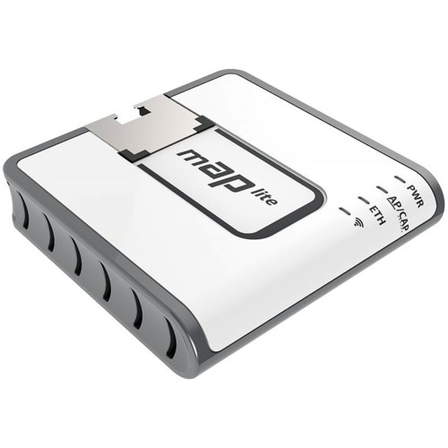 картинка Маршрутизатор Mikrotik RBMAPL-2ND 2,4GHz, 10/100М, Wi-Fi only от магазина itmag.kz