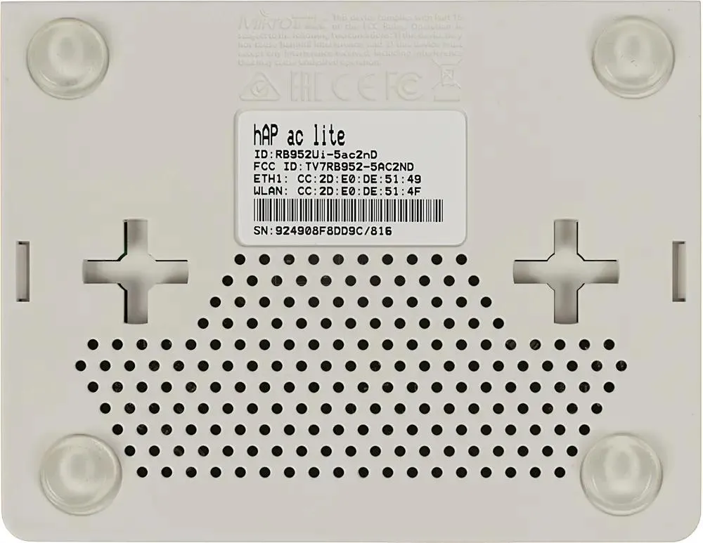 Беспроводной маршрутизатор MikroTik hAP ac lite (RB952Ui-5ac2nD) фото
