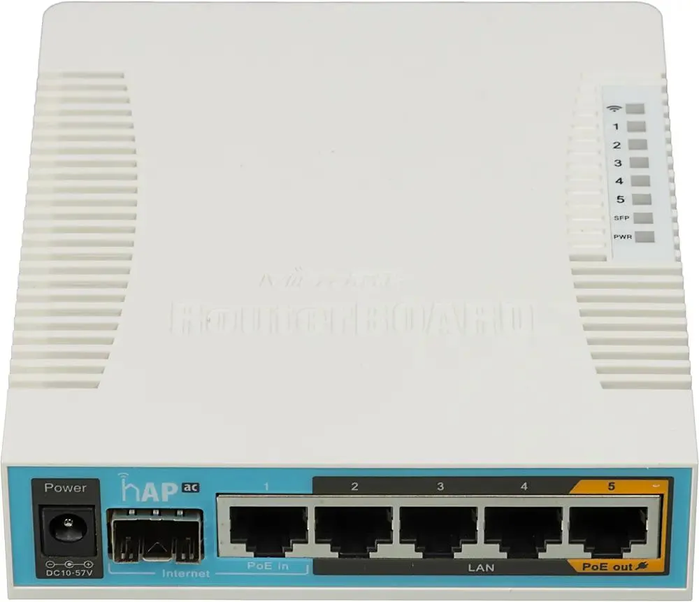 Маршрутизатор MikroTik hAP ac (RB962UiGS-5HacT2HnT) фото