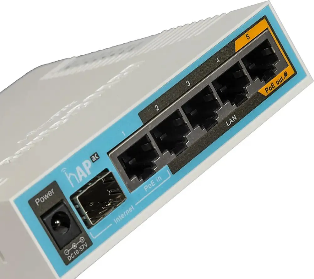 Маршрутизатор MikroTik hAP ac (RB962UiGS-5HacT2HnT) фото