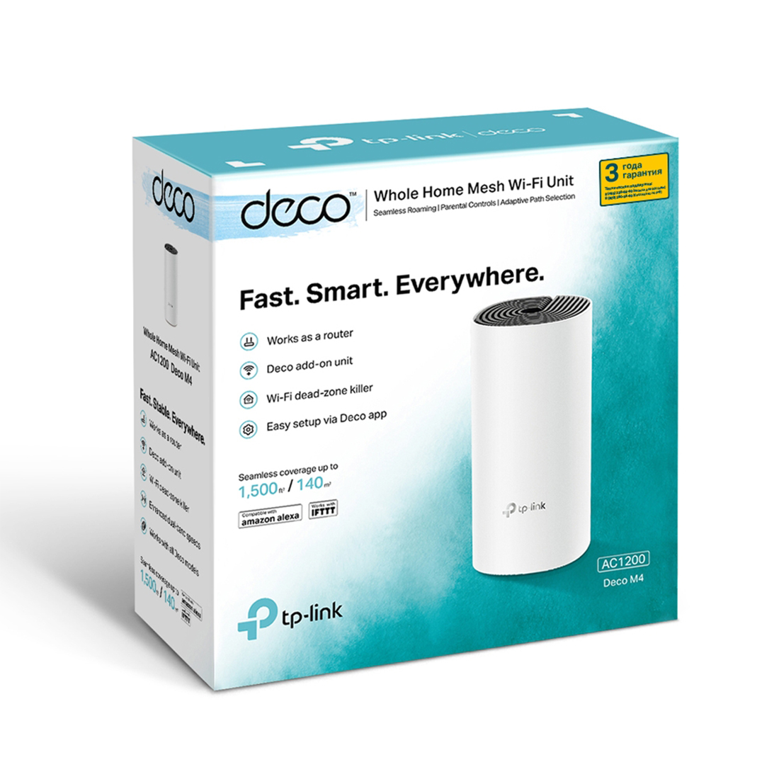 Беспроводная MESH-система TP-Link Deco M4(1-pack) (Deco M4(1-pack)) фото